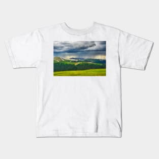 Trail Ridge Road Study 2 Kids T-Shirt